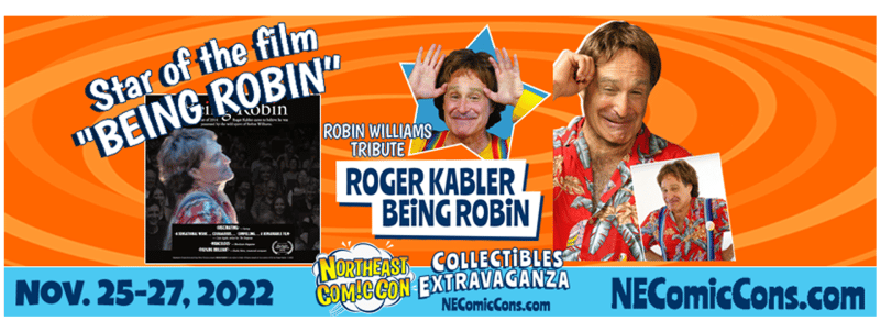The NorthEast ComicCon Welcomes Roger Kabler, November 25-27, 2022