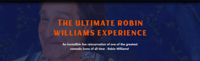 An incredible live reincarnation of one of the greatest comedic icons of all time - Robin Williams! Starring Roger Kabler from New York City, award-winning movie actor, stand-up comic, and considered one of America's greatest impressionists! Becoming one of the hottest shows in America selling out major venues everywhere, this is the first time for the show in Canada. Roger Kabler performed as one of the cast members of the Carol Burnett Show in the 90s. If you've never had the chance to see what it was like to see Robin Williams in concert, now is the time. "You'll laugh, you'll cry - A brilliant one-man theatre masterpiece." - Los Angeles Times "Roger's Robin Williams impression is extraordinary as his face seems to 'morph' and he becomes Robin onstage." - Boston Globe "Roger freaked the audience out. He was Robin in the flesh. You'd think he was channeling Robin." - San Diego Union-Tribune "Astonishing." - New York Post